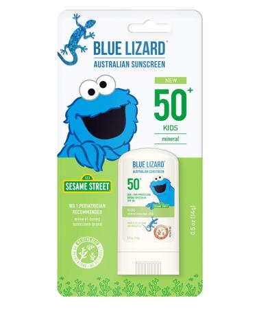 Blue Lizard Spf#50+ Kids Stick Australian Sunscreen 0.5 Ounce (Pack Of 6)