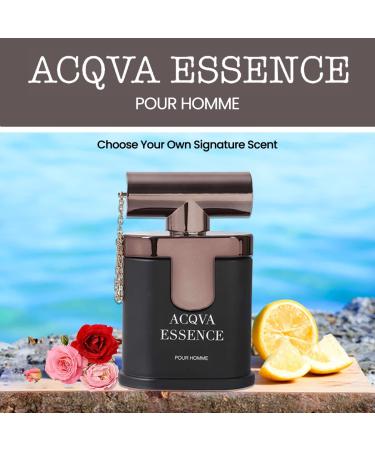 Jean Rish Aqva Essence Eau De Toilette - Perfume for Men (3.4 Fl Oz / 100ml) with Aromatic Woody & Sea Notes - Long Lasting and Luxury Fragrance - Buy Online on GoSupps.com