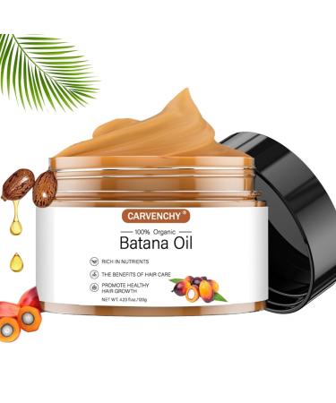 Sitovely 100% Organic Raw Batana Oil for Hair Growth Prevent Hair Loss Hair Mask Conditioner for Damaged Hair Natural Nourish Vegan Dr. Sebi Batana Oil from Honduras 4.23 oz