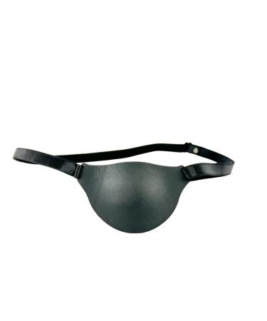 Premium Black Leather Eye Patch for Men & Women | Slim Design for Comfort - Buy Online on GoSupps.com