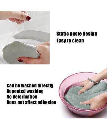 CIWEI Thick Toilet Seat Cover Pads - 3 Pairs Soft Non-Slip Plush Toilet Seat Cushion with 24 Pieces of Magic Tape Washable and Reusable Bathroom Comfortable Padded Keep Warm(Grey) 3pairs-thick-grey - Buy Online on GoSupps.com