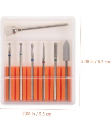 Didiseaon 1set Grinding Head Set Nail Polishing Bits Electric Nail File Bits Xmas Nail Drill Bits Acrylic Remover Nail Drill Heads Manicure Tungsten Steel Polisher To Rotate Ceramics - Buy Online on GoSupps.com