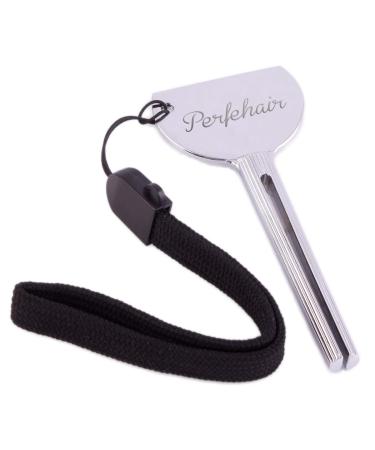 2pcs Tube Toothpaste Squeezer Keys, Metal Hair Dye Color Key Roller Dispenser Wringer Tool