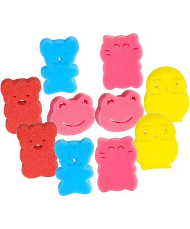 Beavorty 20 Pcs Soft Bath Sponge & Loofah Set for Children - Gentle Scrubber for Shower & Bath Time - Perfect Toddler Cleanser - Buy Online on GoSupps.com