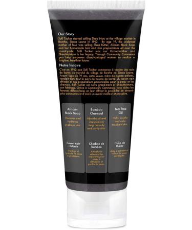 Shea Moisture Body Scrub for troubled skin Bamboo Charcoal paraben free 170 g - Buy Online on GoSupps.com
