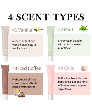 4Pack Special Lip Balms - Lip Balm Hydrating - Tinted Lip Butter Balm - Moisturizing Lip Gloss Set - Girls Lip Oil - Lip Moisturizer for Women - Lip Care Products - Gifts for Teen Girls 4PCS(Colorful) - Buy Online on GoSupps.com