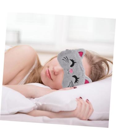 2pcs Lightweight Sleep Mask & Eye Shade - Cute Animal Blindfolds for Kids & Adults | Soft Silk Night Eye Covers - Assorted Colors - Buy Online on GoSupps.com