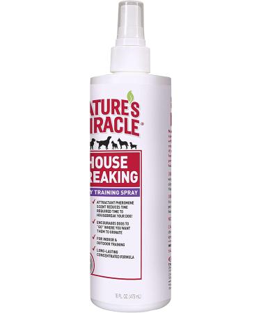 Nature's Miracle Housebreaking Spray 16oz | P5766 | Effective Pet Training Solution - Buy Online on GoSupps.com