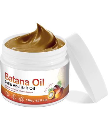 Original Organic Honduras Batana Oil Butter Cream 100% Pure Natural Raw Batana Oil 120g for Hair Growth and Nourishment (120g) - Buy Online on GoSupps.com
