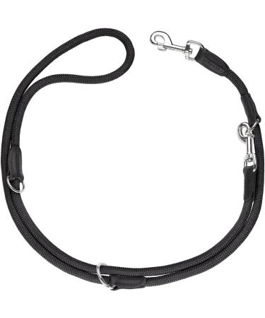 HUNTER Freestyle Adjustable Dog Leash - Weatherproof & Robust 1.0 x 200 cm - International Shipping Available - Buy Online on GoSupps.com