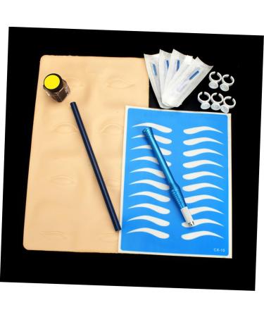 FOMIYES Pencil Ink Embroidery Manual & Pen Dark Coffee Skin Pigment Eye Eyebrow Microblading and - Buy Online on GoSupps.com