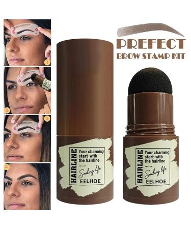 Brosep Perfect Eyebrow Powder Stamp - Long-Lasting Brow Shaping Kit with 24 Brow Cards for Flawless Makeup - Buy Online on GoSupps.com