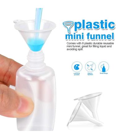 YGDZ 50ml Needle Tip Squeeze Bottle Set | 8 Precision Applicator Bottles for Painting, Quilling, Ink, and Glue | Includes 56 Stickers and Mini Funnels - Buy Online on GoSupps.com