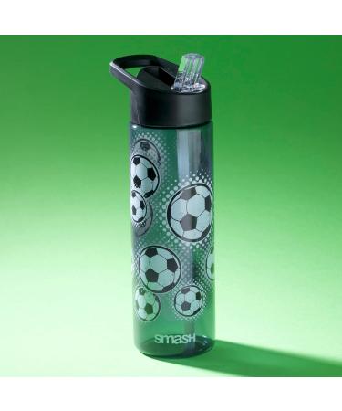 Smash Sipper Water Bottle 700ml with Straw - Football Black | Best for Hydration & Sports - Buy Online on GoSupps.com