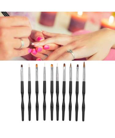 Nail Art Painting Pen Carving Pen And Nail Polish Lovers Painting Line Drawing Nail Polish Tool Nail Art Pen Portable Professional Gel Nail Art Painting