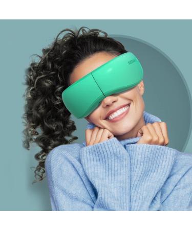 Dedakj eye massager with warmth to control the Bluetooth music heating function eye massage eyes and better sleep improvement of swelling eye tiredness and dark openings