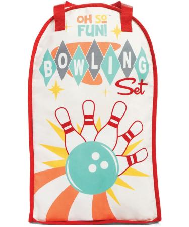 MindWare Oh So Fun! Deluxe Foam Bowling Set for Kids Ages 3 & Up - Buy Online on GoSupps.com