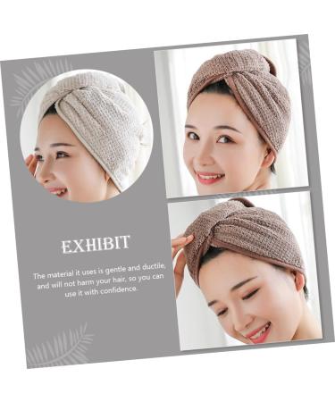 MAGICLULU 2pcs Dry Hair Cap Simple Hair Drying Hat Supple Hair-Drying Caps Absorbent Hair Drying Hat Comfortable Dry Hair Hat Water Absorbent Drying Hat Quick-Drying Hat Hair Drying Caps - Buy Online on GoSupps.com