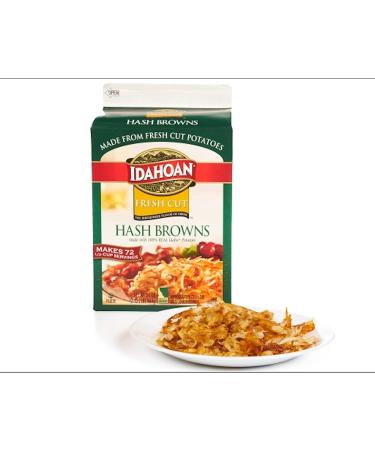Idahoan Fresh Cut Premium Hashbrowns  100% Real Idaho Potatoes  Gluten-Free  2.125 Pound (Pack of 6) - Buy Online on GoSupps.com