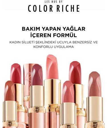 L'Or al Paris Color Riche Satin Smooth Lipstick Moisturising Pure Pigment Lip Colour With Omega 3 & Vitamin E 182 Extreme 182 EXTREME 1 count (Pack of 1) - Buy Online on GoSupps.com