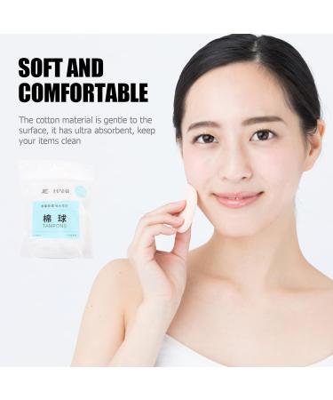 Healifty 200Pcs Small Cotton Ball Make- Up Removal Cotton Balls Jumbo Cotton Ball Absorbent Cotton Ball for Salon Use (White) - Buy Online on GoSupps.com