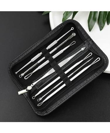 Blackhead Remover Kit Extract Pop and Care for Clear Skin - Acne Comedown Dermatologist Extractor Tool Set for Blemish Facial Skin Care Professional Whitehead Extraction Tweezer Removal - Buy Online on GoSupps.com