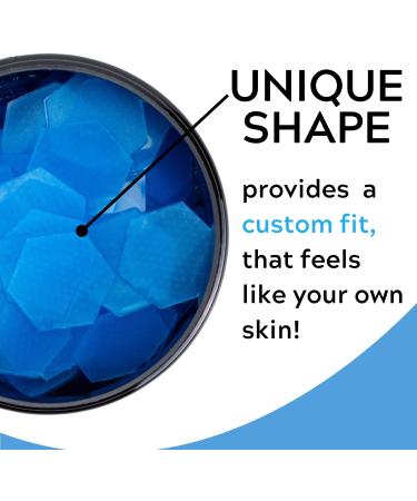 Hexagels Plus Aloe Vera Hydrogel Pads - Paraben Free Blister Prevention & Skin Irritation Relief (50ct - Buy Online on GoSupps.com