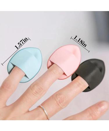 40 PCS Mini Makeup Puff Set - Soft Triangle Finger Puffs for Women - Buy Online on GoSupps.com