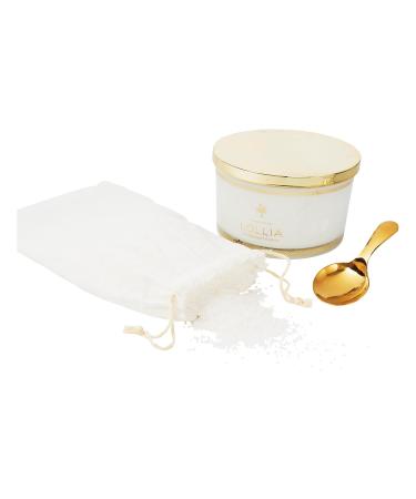 Lollia Elegance Fine Bath Salts - 20 oz. White Amber & Mirabelle | Luxury Bath Essentials for Women - Shop Internationally - Buy Online on GoSupps.com