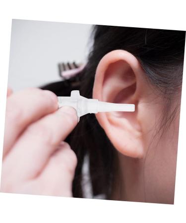 HAKIDZEL 10pcs Disposable Ear Washer Tips Plastic Ear Cleaning Tips for Effective Wax Removal Compatible Lavage Systems for Adults and Home Use - Buy Online on GoSupps.com