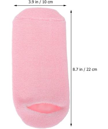 Minkissy 1 Pair Gel Socks Gel Lined Socks Cozy Socks Moisturizing Socks Essential Oil Moisturizing Gels Feet Lotion Ladies Socks Heel Socks for Cracked Feet Women Moisturizing Gels Sock Spa - Buy Online on GoSupps.com