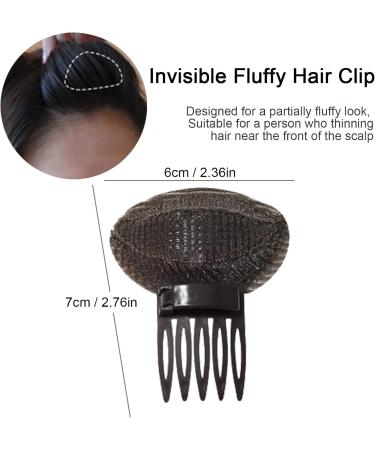 YOUDING Invisible Flufffy Hair Pad | Sponge Bump Volume Hair Clip | Root Rise Hair Clip | Puff Clip Hair Head | Sponge Clip Front Hair Volume Clip Lift Bun Hair Clips Invisible False Hair Pad Coffee - Buy Online on GoSupps.com