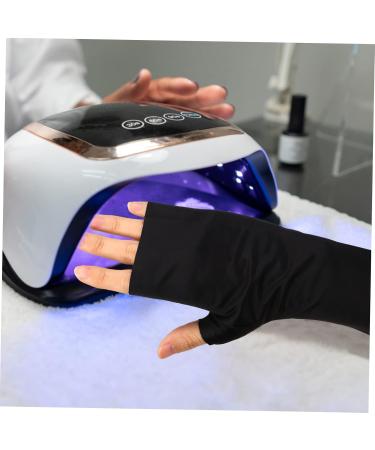 CAXUSD 4 Pairs Nail Gloves Gel Uv Gloves Outdoor Gloves Sun Gloves Gloves Nail Gel Nail Art Accessories Nail Art Gloves Fingerless Gloves Nylon Sun Protection Nail Lamp - Buy Online on GoSupps.com