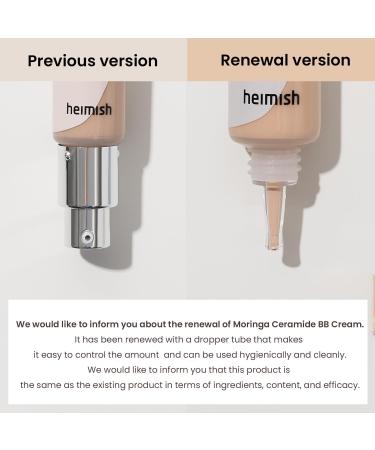 HEIMISH Moringa Ceramide BB Cream SPF 30 PA++ 30ml (27 Light Tan) - Buy Online on GoSupps.com