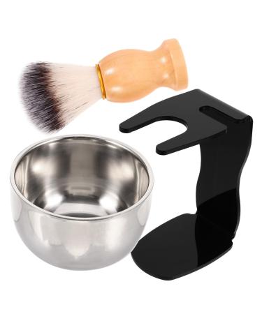 Frcolor 1 set of shaving brushes and bowl hair razing brush cup. Razor foam foam foam foam shell shaving shell and brush shaving shaving cream shell tools brush steel manual man
