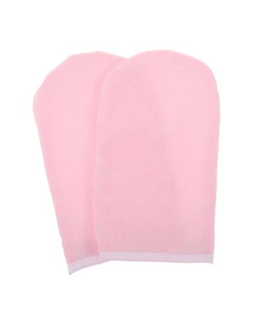 Healeved 2 Pi ces Prot ge-mains Lot de Mitaines pour Bain de Cire Chaude Soins Salon Beaut
