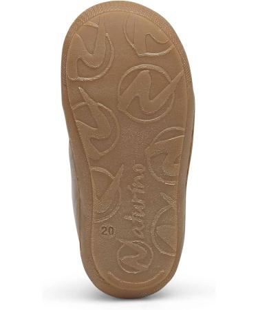 Naturino Cocoon VL Leather First Steps Shoes - Gold (Size 7.5 UK Child) - Buy Online on GoSupps.com
