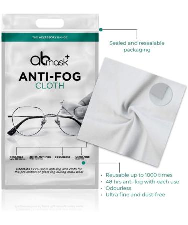 Buy The Eye Doctor AB Mask Anti-Fog Drying Cloth - Reusable Lens Wipes for Glasses (3 Pack) - Optimal International Shipping - Buy Online on GoSupps.com