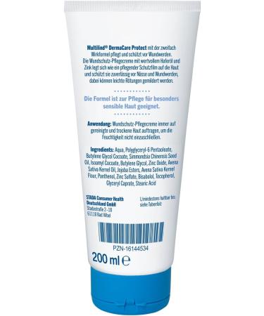 Multilind Dermacare Protect Wound Care Cream | Regenerate & Maintain Stressed Skin in Babies & Adults - 200 ml - Buy Online on GoSupps.com