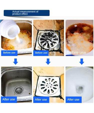 3-Bottle Pipeline Dredging Agent | Effective Sewage Cleaning & Deodorization for Kitchen & Bathroom - Buy Online on GoSupps.com