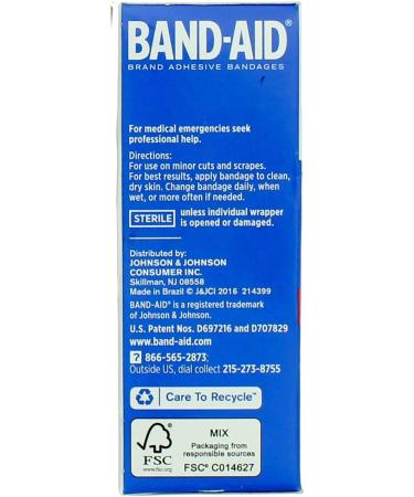 BAND-AID Brand TRU-STAY Sheer Bandages All One Size 40 Count - Pack of 5 - Buy Online on GoSupps.com