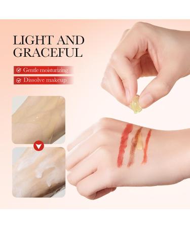 D maquillant Capsules L'extrait De Pamplemousse | 35 Capsules Individuelles Nettoyant Visage Hydratant & Doux | limine M me Le Maquillage Waterproof | Format Voyage - Buy Online on GoSupps.com