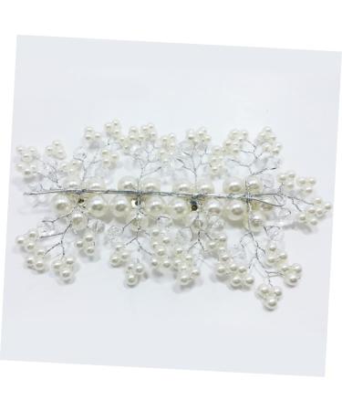 Ipetboom Wedding Hair Comb Tiara Bride Crystal Comb White Bridal Hair Comb - Buy Online on GoSupps.com