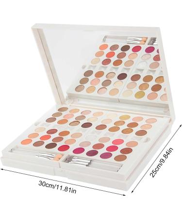 Eyeshadow Palette and Brush Set - Professional Eye Palette High Pigmented Eye Shadow | Professional Removable Makeup Palettes with Brushes & for Girls Teens Women Puchen - Buy Online on GoSupps.com