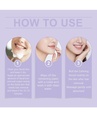  SKZKK Hydrateology - Facial Hair Removal Cream - Removes Lint and Coarse Hair - Gentle and Painless - Moisturizing Hair Removal Cream for Body and Face - Suitable for Skin - Buy Online on GoSupps.com