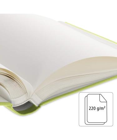 Hama Jumbo Album Linen Light Green - Universal Storage Solution - Buy Online on GoSupps.com