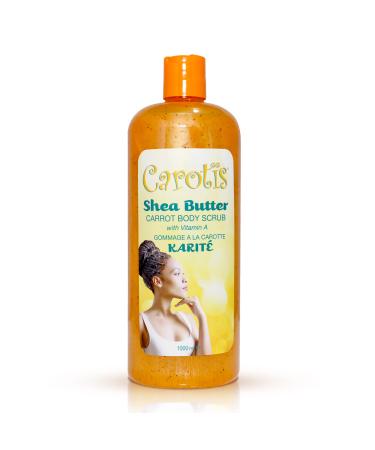 CAROT S Carotis Shea Butter Body Wash - 33.8 Fl oz / 1000ml - Formulated to Revitalize and Nourish Skin