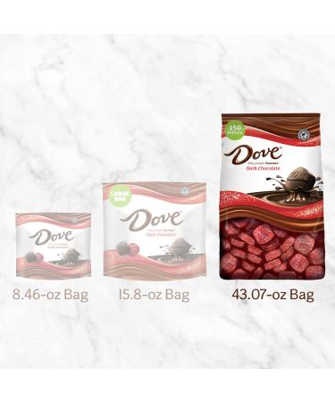 Dove Promises Dark Chocolate Candy 43.07oz 150-Piece Bag - Indulge in Rich Dark Chocolate - Buy Online on GoSupps.com