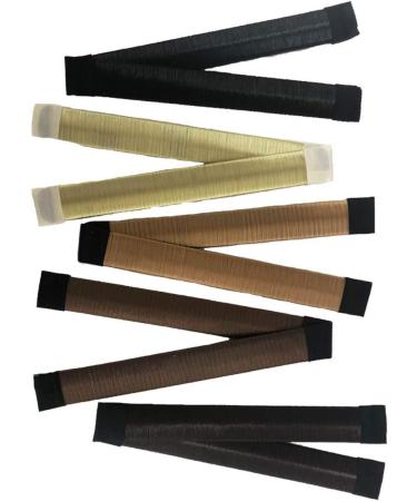 Magic French Hairstyle Hair Bun Maker - Easy Snap Doughnut Styling Bands (Dark Brown) - Buy Online on GoSupps.com