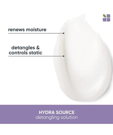 Biolage Hydra Source Detangling Solution - Moisturizing, Static Control, Paraben-Free - 33.8 Fl. Oz - Buy Online on GoSupps.com
